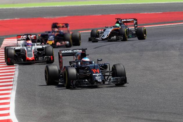 Spanish Grand Prix, Barcelona 12 - 15 May 2016 15.05.2016- Race 2, Fernando Alonso (ESP) McLaren Honda MP4-31 