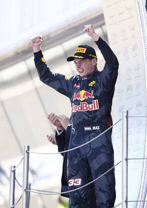 Formel 1, GP von Spanien, Sieger Max Verstappen Motorsports: FIA Formula One World Championship WM Weltmeisterschaft 2016, Race in Barcelona, 33 Max Verstappen (NDL, Red Bull Racing), xHOCHxZWEIx