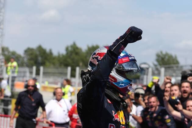 Formel 1, GP von Spanien, Sieger Max Verstappen Spanish Grand Prix, Barcelona 12 - 15 May 2016 15.05.2016- Race 2, Max Verstappen (NED) Red Bull Racing RB12 race winner 