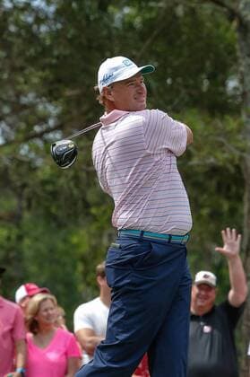 May 15, 2016: Ernie Els tees off during the final round of THE PLAYERS Championship at TPC Sawgrass in Ponte Vedra Beach, Fl. (Photo by David Rosenblum Icon Sportswire) GOLF: MAY 15 PGA Golf Herren - THE PLAYERS Championship - Final Round Icon1605152880 EDITORIAL USE ONLY