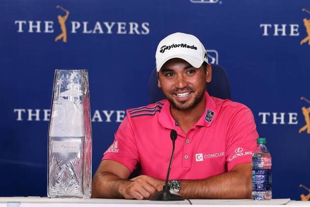 Golf, PGA, Jason Day gewinnt in Ponte Vedra Beach May 15, 2016 - Ponte Vedra Beach, Florida, United States - Jason Day speaks to the media after winning The PLAYERS Championship at TPC Sawgrass. Golf 2016 - The PLAYERS Championship - Final Round - ZUMAw109