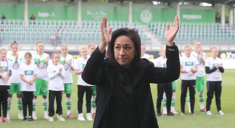 Verabschiedung Nadine Kessler (VfL Wolfsburg),