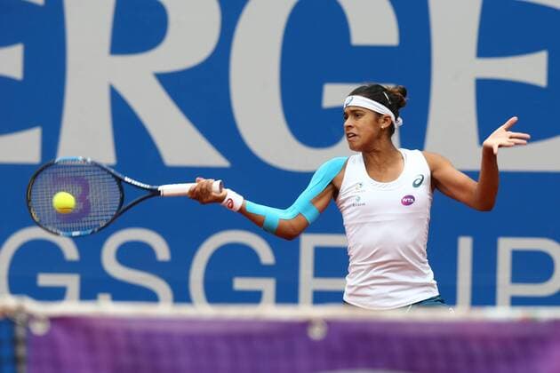 16.05.2016 - Tennis - Nürnberger Versicherungscup 2016 - WTA Tennis Damen Turnier Tournament - Damen Frauen - MaWi - Teliana Pereira (Brasilien) Einzelbild