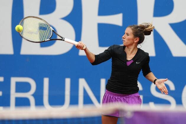 16.05.2016 - Tennis - Nürnberger Versicherungscup 2016 - WTA Tennis Damen Turnier Tournament - Damen Frauen - MaWi - Annika Beck (Deutschland) Einzelbild