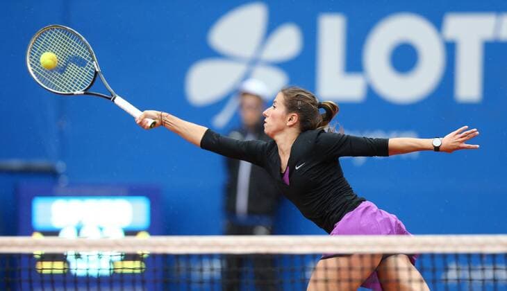16.05.2016 - Tennis - Nürnberger Versicherungscup 2016 - WTA Tennis Damen Turnier Tournament - Damen Frauen - MaWi - Annika Beck (Deutschland) Einzelbild