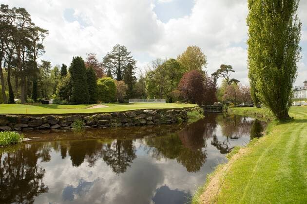 16.05.2016, Straffan,Co. Kildare, Ireland. the 16th during Monday s practice round for the Dubai Duty Free Irish Open Golf Championship at the K Club, Co. Kildare xPeterxFitzpatrickx  ActionPlus11737956