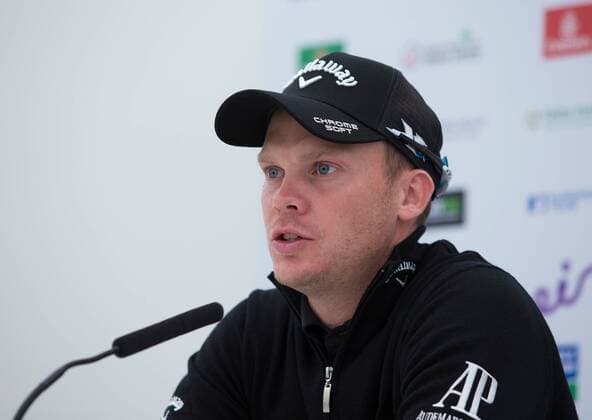 Golf, Irish Open, Pressekonferenz 17.05.2016. The K Club, Straffan, Co. Kildare, Ireland. Dubai Duty Free Irish Open Golf Championship Practice. Danny Willett 2016 Masters Champion during Tuesday s press interview. xPeterxFitzpatrickx  ActionPlus11738137