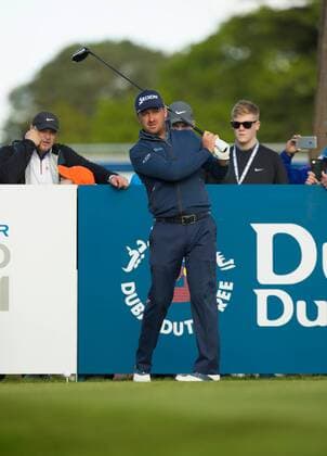 18.05.2016. The K Club, Straffan, Co. Kildare, Ireland. Dubai Duty Free Irish Open Golf Championship Pro-AM. Graeme McDowell getting ready to tee off on the 10th tee during the Pro-Am on Wednesday. xPeterxFitzpatrickx  ActionPlus11738286