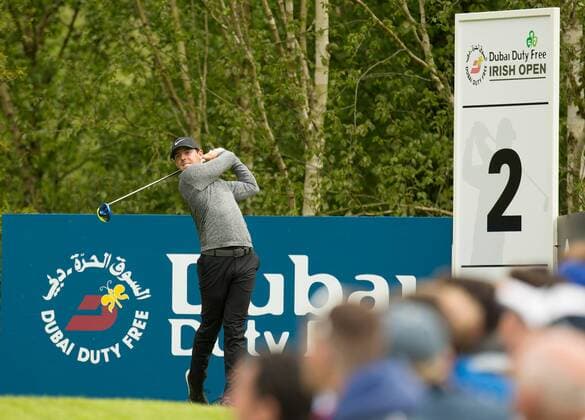 17.05.2016. The K Club, Straffan, Co. Kildare, Ireland. Dubai Duty Free Irish Open Golf Championship Pro-AM. Rory Mcilroy tees off on the 2nd hole. xPeterxFitzpatrickx  ActionPlus11738371