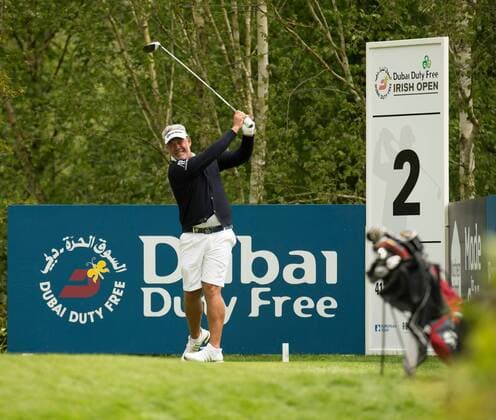 17.05.2016. The K Club, Straffan, Co. Kildare, Ireland. Dubai Duty Free Irish Open Golf Championship Pro-AM. Darren Clarke teeing off on the 2nd hole. xPeterxFitzpatrickx  ActionPlus11738376