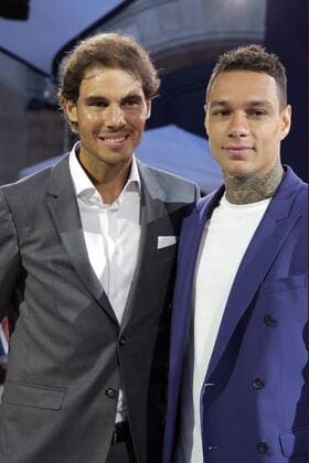 207822 Patrice Falour Starface 2016-05-18 Paris France Soirée Tommy X Nadal organisé par Tommy Hilfinger dans les locaux PVH à Paris.Rafael Nadal et Grégory Van der Weil.  Copyright: xPatricexFalourx 71171307st