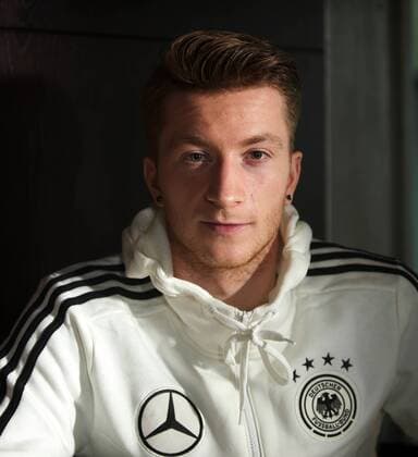 Fußball, Fotoshooting mit Marco Reus Fussball Berlin 24.03.2016 Deutsche Nationalmannschaft DFB Marco Reus