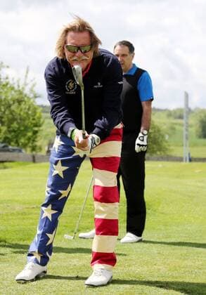 10. Thüringer Charity Open Mühlberg 20.05.16 , Mühlberg, Gut Ringhofen, 10. Thüringer Charity Open, Golf-Benefiz-Turnier, Prominente spielen Golf für den guten Zweck im Bild: Ingo Lenssen