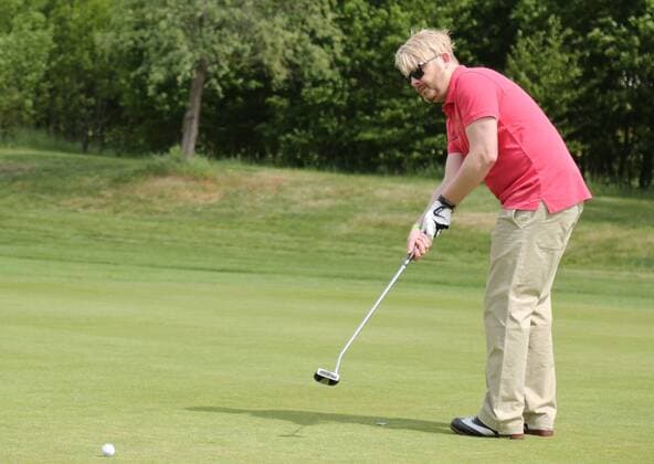 10. Thüringer Charity Open Mühlberg 20.05.16 , Mühlberg, Gut Ringhofen, 10. Thüringer Charity Open, Golf-Benefiz-Turnier, Prominente spielen Golf für den guten Zweck im Bild: Ross Antony