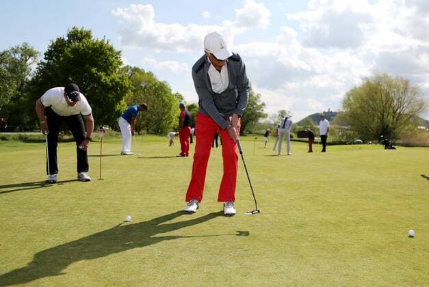 10. Thüringer Charity Open Mühlberg 20.05.16 , Mühlberg, Gut Ringhofen, 10. Thüringer Charity Open, Golf-Benefiz-Turnier, Prominente spielen Golf für den guten Zweck im Bild: Franz Beckenbauer