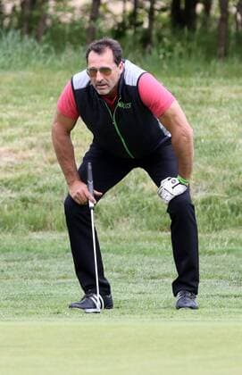 10. Thüringer Charity Open Mühlberg 20.05.16 , Mühlberg, Gut Ringhofen, 10. Thüringer Charity Open, Golf-Benefiz-Turnier, Prominente spielen Golf für den guten Zweck im Bild: Lars Riedel