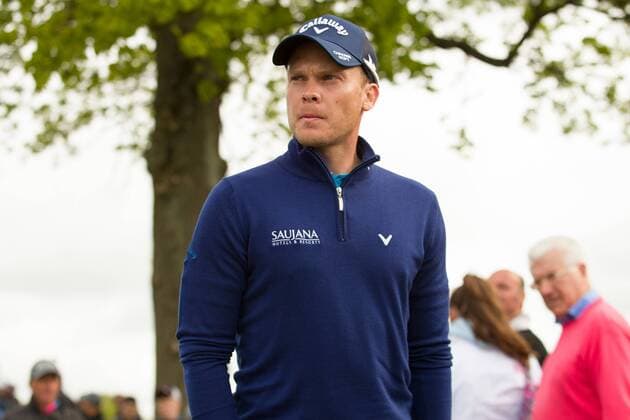 20.05.2016. The K Club, Straffan, Co. Kildare, Ireland. Dubai Duty Free Irish Open Golf Championship Round 2. Danny Willett walking off the 15th green. xPeterxFitzpatrickx  ActionPlus11739002