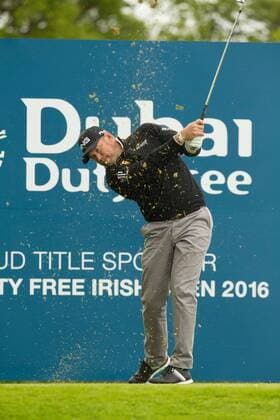 20.05.2016. The K Club, Straffan, Co. Kildare, Ireland. Dubai Duty Free Irish Open Golf Championship Round 2. Lee Westwood teeing off on the 8th hole. xPeterxFitzpatrickx  ActionPlus11739057