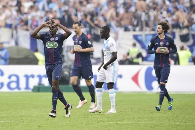 Fußball, Coupe de France Finale, Olympique Marseille - Paris St. Germain Jubel Paris nach Tor von Blaise Matuidi (PSG) FOOTBALL : OM VS PSG - Finale coupe de France - 21 05 2016 JBAutissier 