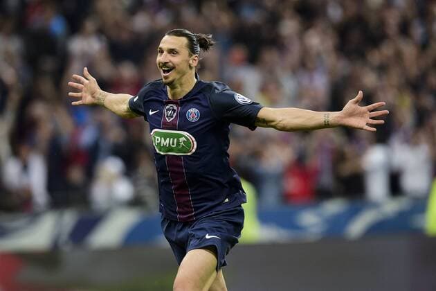 Bilder des Tages - SPORT Zlatan Ibrahimovic (PSG) - Fussball Frankreich, Coupe de France, Finale, Olympique Marseille vs. Paris Saint Germain PSG - 21 05 2016 JBAutissier Panoramic 