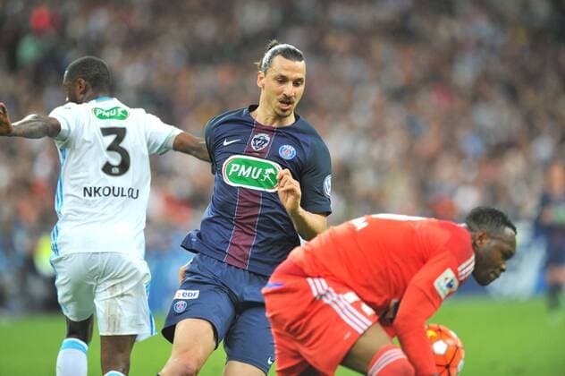 Zlatan Ibrahimovic (psg) - Fussball Frankreich, Coupe de France, Finale, Olympique Marseille vs. Paris Saint Germain PSG - 21 05 2016 FEP Panoramic 