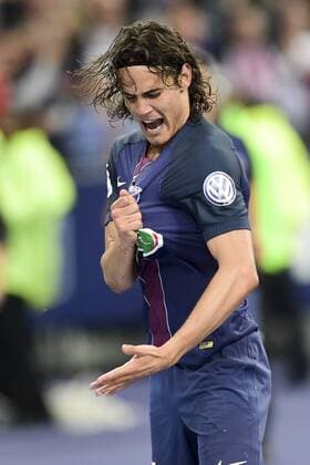 Edinson Cavani (PSG) - Fussball Frankreich, Coupe de France, Finale, Olympique Marseille vs. Paris Saint Germain PSG - 21 05 2016 JBAutissier Panoramic 