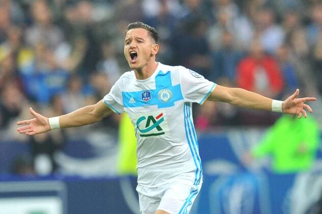 Fußball, Coupe de France Finale, Olympique Marseille - Paris St. Germain FLORIAN THAUVIN (om) - Fussball Frankreich, Coupe de France, Finale, Olympique Marseille vs. Paris Saint Germain PSG - 21 05 2016 FEP Panoramic 