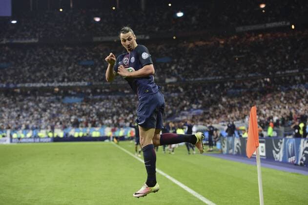 Fußball, Coupe de France Finale, Olympique Marseille - Paris St. Germain Zlatan Ibrahimovic (PSG) - Fussball Frankreich, Coupe de France, Finale, Olympique Marseille vs. Paris Saint Germain PSG - 21 05 2016 JBAutissier Panoramic 