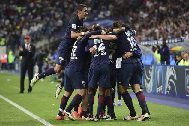 Zlatan Ibrahimovic (PSG) - Fussball Frankreich, Coupe de France, Finale, Olympique Marseille vs. Paris Saint Germain PSG - 21 05 2016 JBAutissier Panoramic 