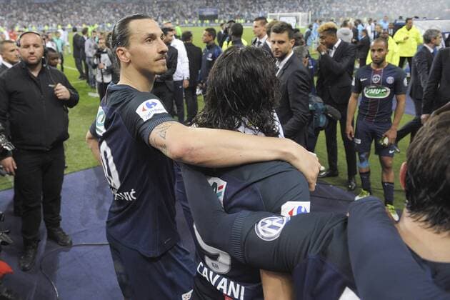 Zlatan Ibrahimovic (PSG) - Fussball Frankreich, Coupe de France, Finale, Olympique Marseille vs. Paris Saint Germain PSG - 21 05 2016 JBAutissier Panoramic 