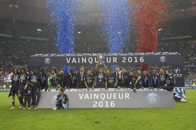Fussball Frankreich, Coupe de France, Finale, Olympique Marseille vs. Paris Saint Germain PSG - 21 05 2016 JBAutissier Panoramic 