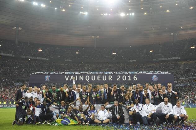 Fussball Frankreich, Coupe de France, Finale, Olympique Marseille vs. Paris Saint Germain PSG - 21 05 2016 JBAutissier Panoramic 