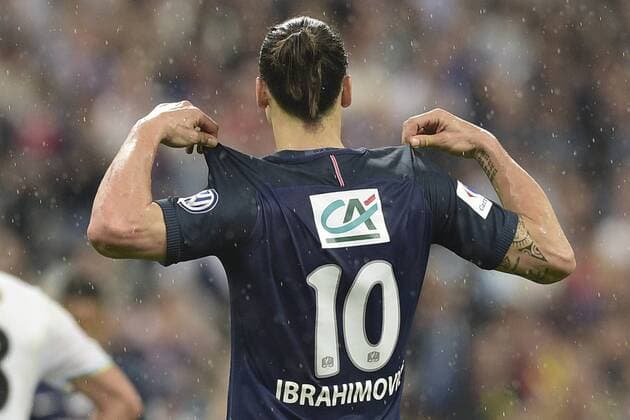 Zlatan Ibrahimovic (PSG) - Fussball Frankreich, Coupe de France, Finale, Olympique Marseille vs. Paris Saint Germain PSG - 21 05 2016 JBAutissier Panoramic 