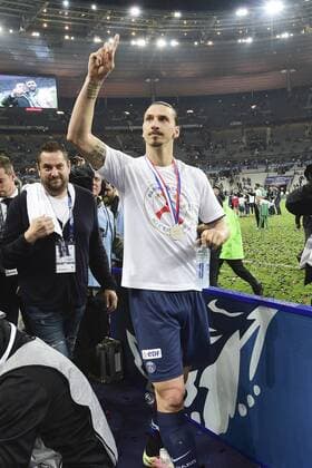Zlatan Ibrahimovic (PSG) - Fussball Frankreich, Coupe de France, Finale, Olympique Marseille vs. Paris Saint Germain PSG - 21 05 2016 JBAutissier Panoramic 