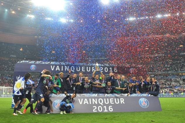 Fussball Frankreich, Coupe de France, Finale, Olympique Marseille vs. Paris Saint Germain PSG - 21 05 2016 FEP Panoramic 