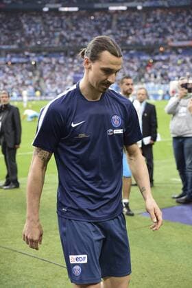Zlatan Ibrahimovic (PSG) - Fussball Frankreich, Coupe de France, Finale, Olympique Marseille vs. Paris Saint Germain PSG - 21 05 2016 JBAutissier Panoramic 