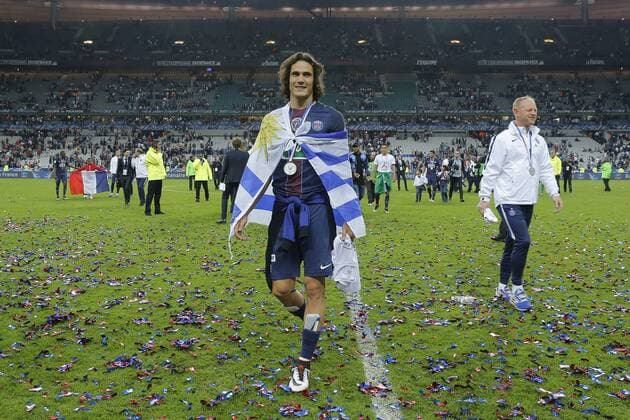 Edinson Roberto Paulo Cavani Gomez (psg) (El Matador) (El Botija) (Florestan) - Fussball Frankreich, Coupe de France, Finale, Olympique Marseille vs. Paris Saint Germain PSG - 21 05 2016 StephaneAllaman Panoramic 