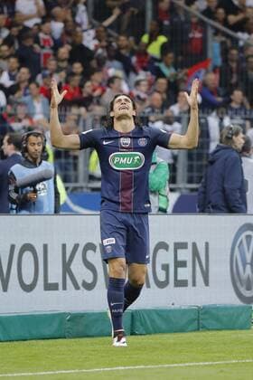 Edinson Roberto Paulo Cavani Gomez (psg) (El Matador) (El Botija) (Florestan) - Fussball Frankreich, Coupe de France, Finale, Olympique Marseille vs. Paris Saint Germain PSG - 21 05 2016 StephaneAllaman Panoramic 