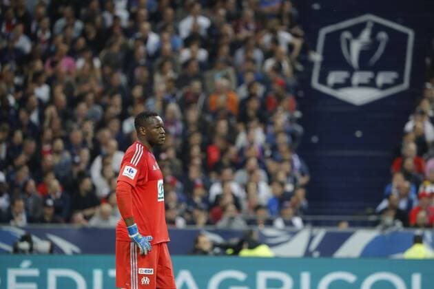 Steve Mandanda (Olympique de Marseille) - Fussball Frankreich, Coupe de France, Finale, Olympique Marseille vs. Paris Saint Germain PSG - 21 05 2016 StephaneAllaman Panoramic 