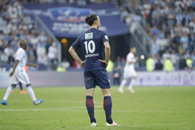 Zlatan Ibrahimovic (psg) - Fussball Frankreich, Coupe de France, Finale, Olympique Marseille vs. Paris Saint Germain PSG - 21 05 2016 StephaneAllaman Panoramic 