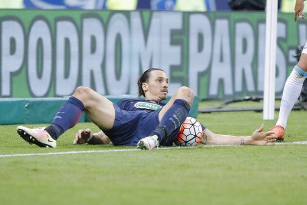 Zlatan Ibrahimovic (psg) - Fussball Frankreich, Coupe de France, Finale, Olympique Marseille vs. Paris Saint Germain PSG - 21 05 2016 StephaneAllaman Panoramic 