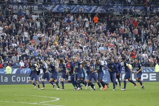 Fussball Frankreich, Coupe de France, Finale, Olympique Marseille vs. Paris Saint Germain PSG - 21 05 2016 StephaneAllaman Panoramic 