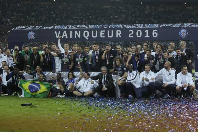 PSG wins the Finale Coupe of France 2016 at stade of France , 644 Cordon  xx xFinalexCoupexdexFrancex2016x