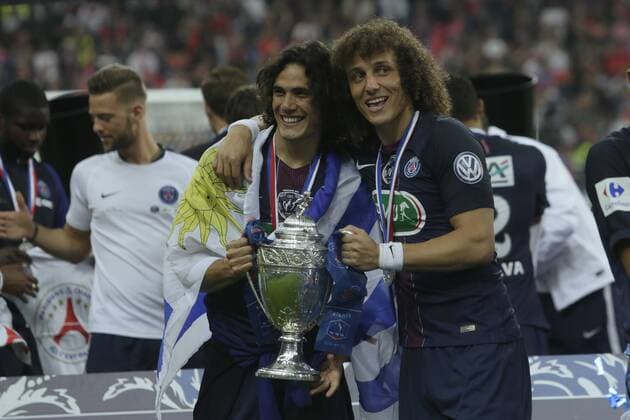 PSG wins the Finale Coupe of France 2016 at stade of France , David Luiz, Edinson Cavani, 644 Cordon  xx xFinalexCoupexdexFrancex2016x