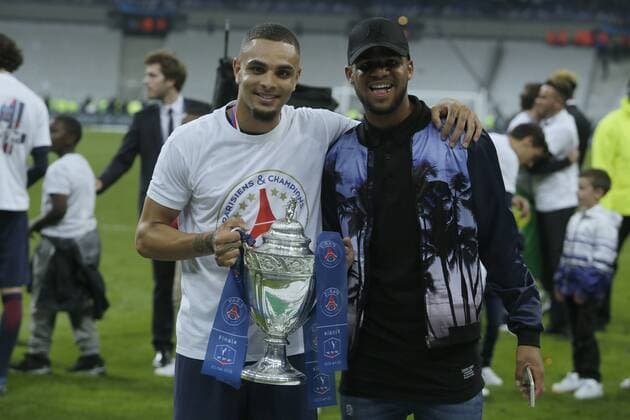 PSG wins the Finale Coupe of France 2016 at stade of France, Layvin Kurzawa, Serge Aurier, 644 Cordon  xx xFinalexCoupexdexFrancex2016x
