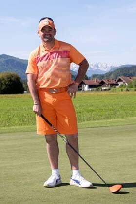 GOLF - Sven Ottke ( ehemaliger Profiboxer ) am 21.05.2016 während der Tobi Angerer Golf Challenge im Golf Resort Achental, Grassau, Deutschland