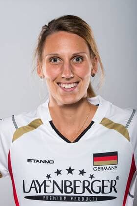20.05.2016, Olympiastuetzpunkt, Heidelberg Volleyball, Fotoshooting Nationalmannschaft Frauen Jennifer Pettke ( 7 GER)