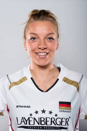 20.05.2016, Olympiastuetzpunkt, Heidelberg Volleyball, Fotoshooting Nationalmannschaft Frauen Katharina Schwabe ( 16 GER)