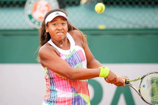 French Open, Damen Naomi Osaka (JPN), MAY 23, 2016 - Tennis : Naomi Osaka of Japan during the Women s singles first round match of the French Open tennis tournament against Jelena Ostapenko of Latvia at the Roland Garros in Paris, France. Noxthirdxpartyxsales  (mdga010540)