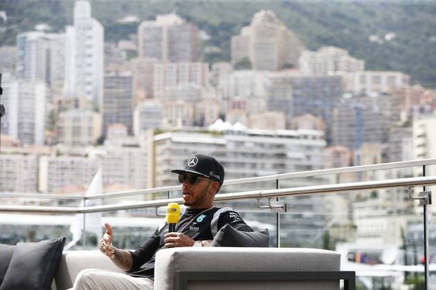 Formel 1, GP von Monaco Motorsports: FIA Formula One World Championship WM Weltmeisterschaft 2016, Grand Prix of Monaco, 44 Lewis Hamilton (GBR, Mercedes AMG Petronas Formula One Team), xHOCHxZWEIx